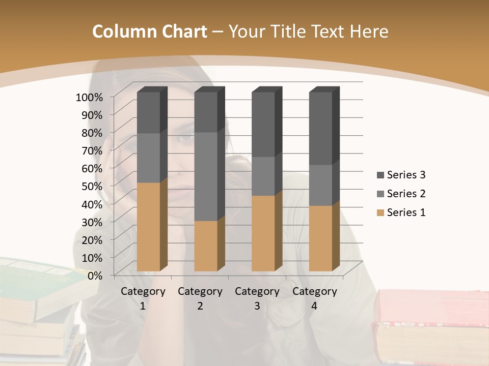 Teenager Class Bored PowerPoint Template