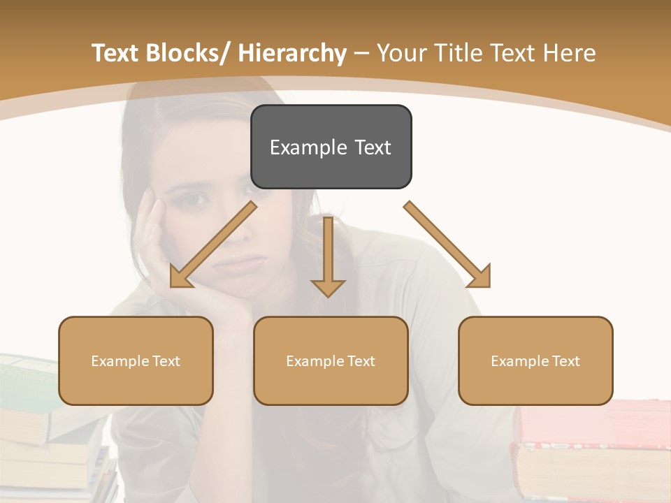 Teenager Class Bored PowerPoint Template