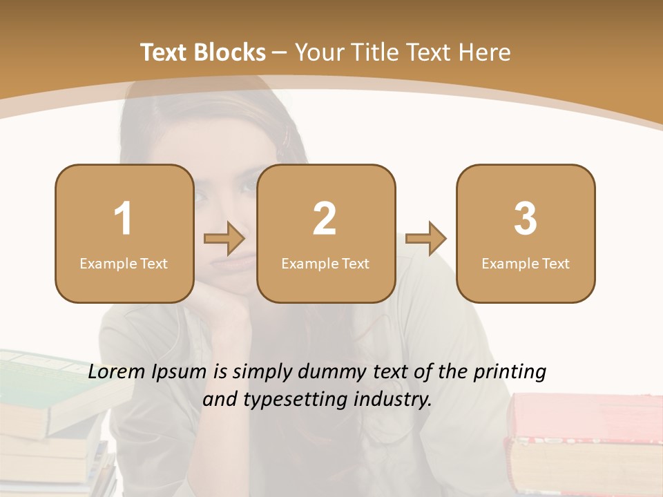 Teenager Class Bored PowerPoint Template