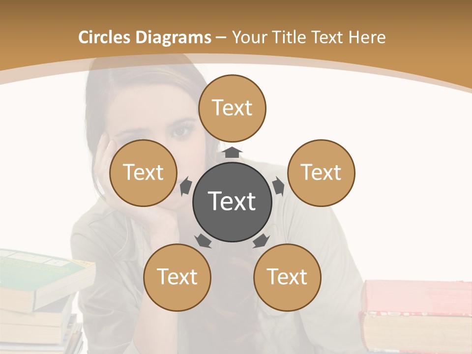 Teenager Class Bored PowerPoint Template