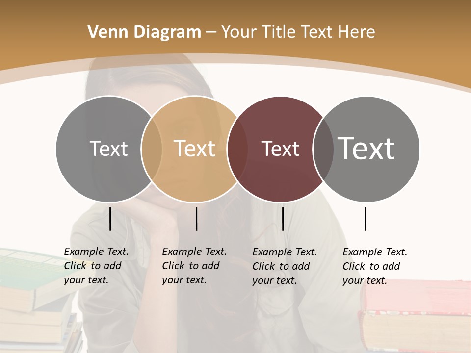 Teenager Class Bored PowerPoint Template