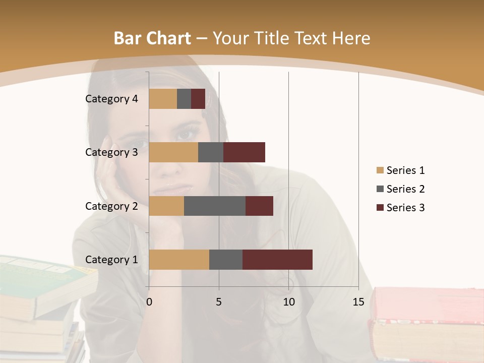 Teenager Class Bored PowerPoint Template