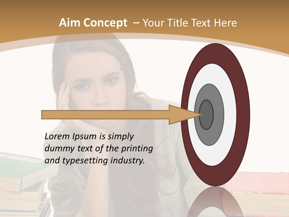 Teenager Class Bored PowerPoint Template