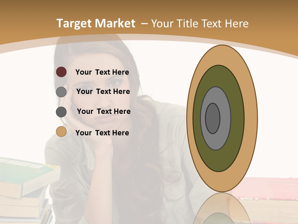 Teenager Class Bored PowerPoint Template