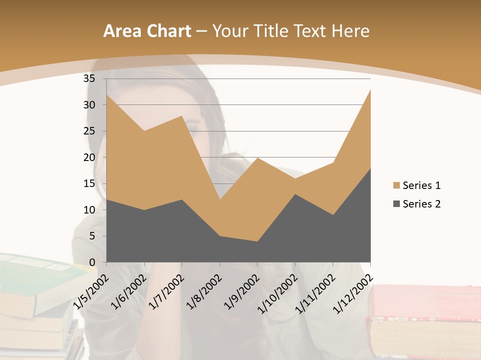 Teenager Class Bored PowerPoint Template