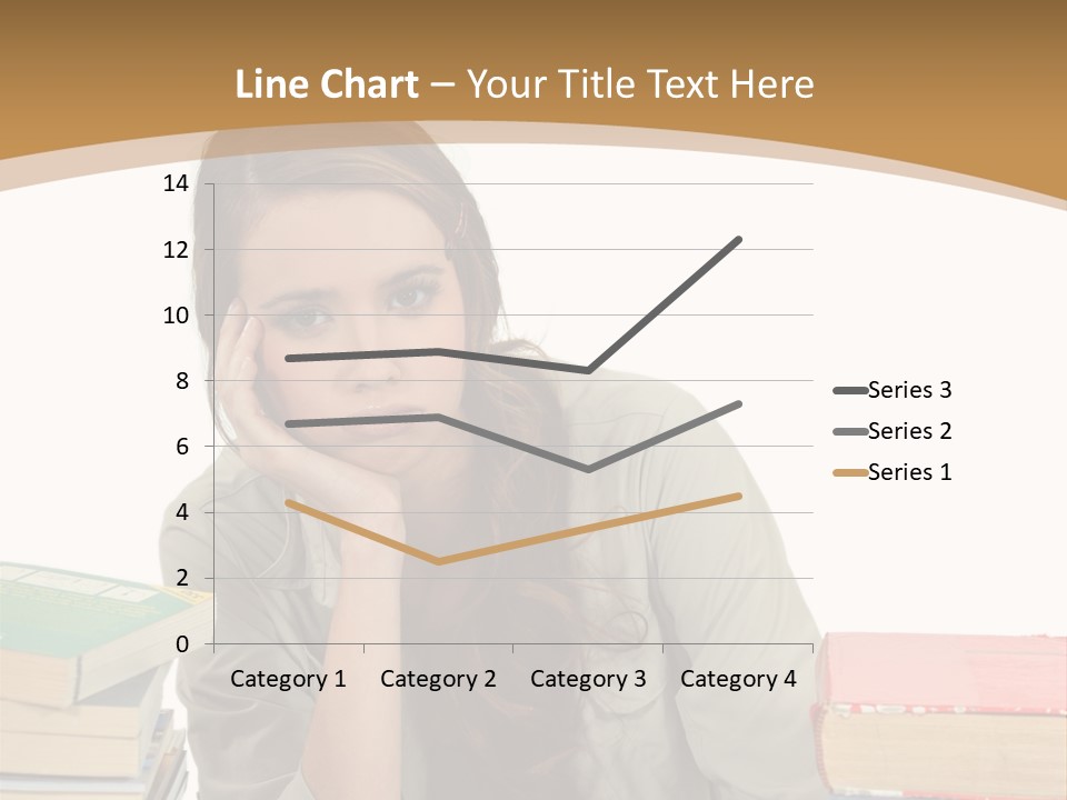 Teenager Class Bored PowerPoint Template