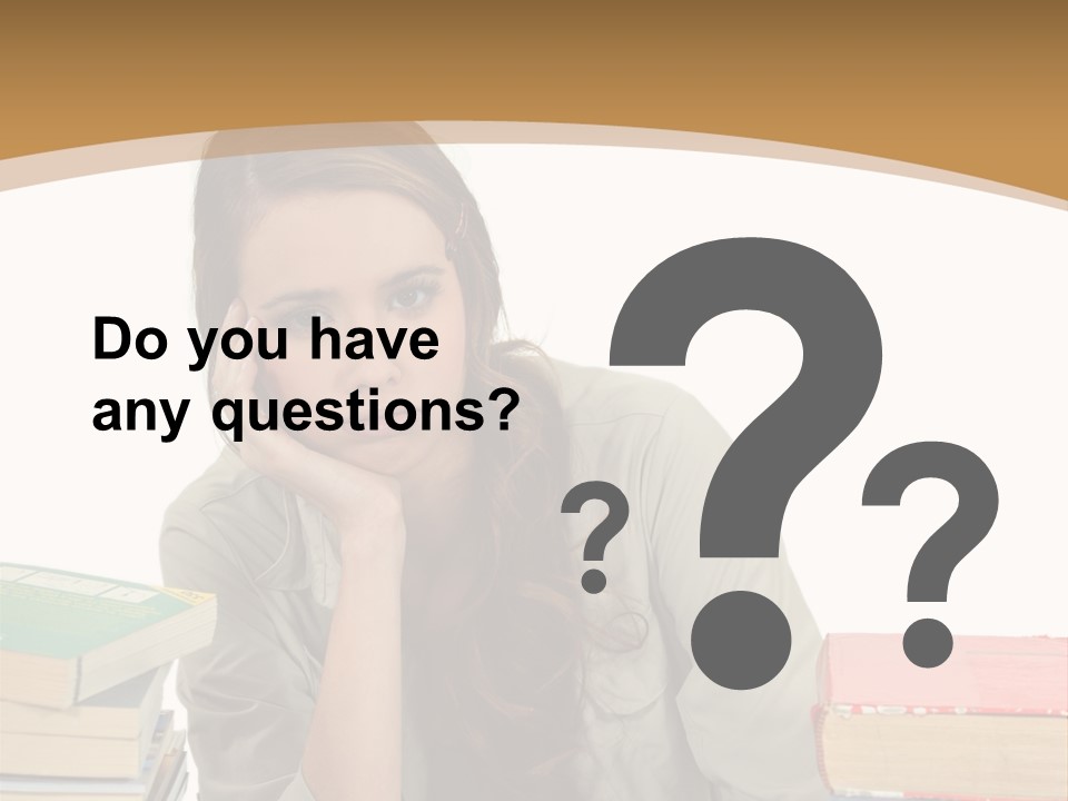 Teenager Class Bored PowerPoint Template