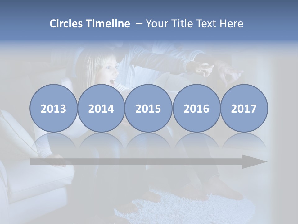 Lcd Couch Room PowerPoint Template