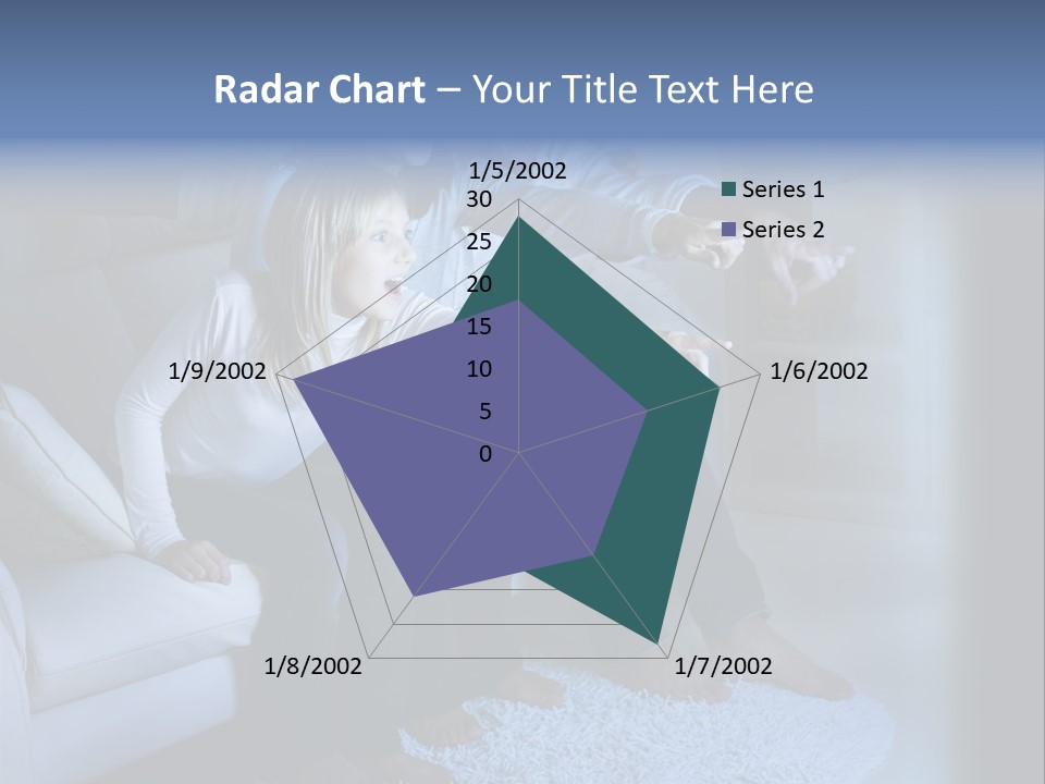 Lcd Couch Room PowerPoint Template