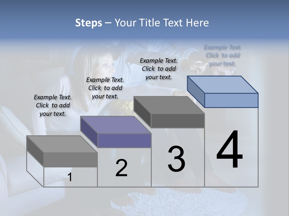 Lcd Couch Room PowerPoint Template