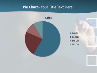 Teaching Tick Write PowerPoint Template