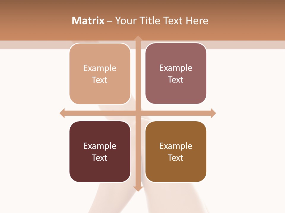 People Girl White PowerPoint Template