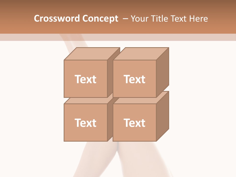 People Girl White PowerPoint Template