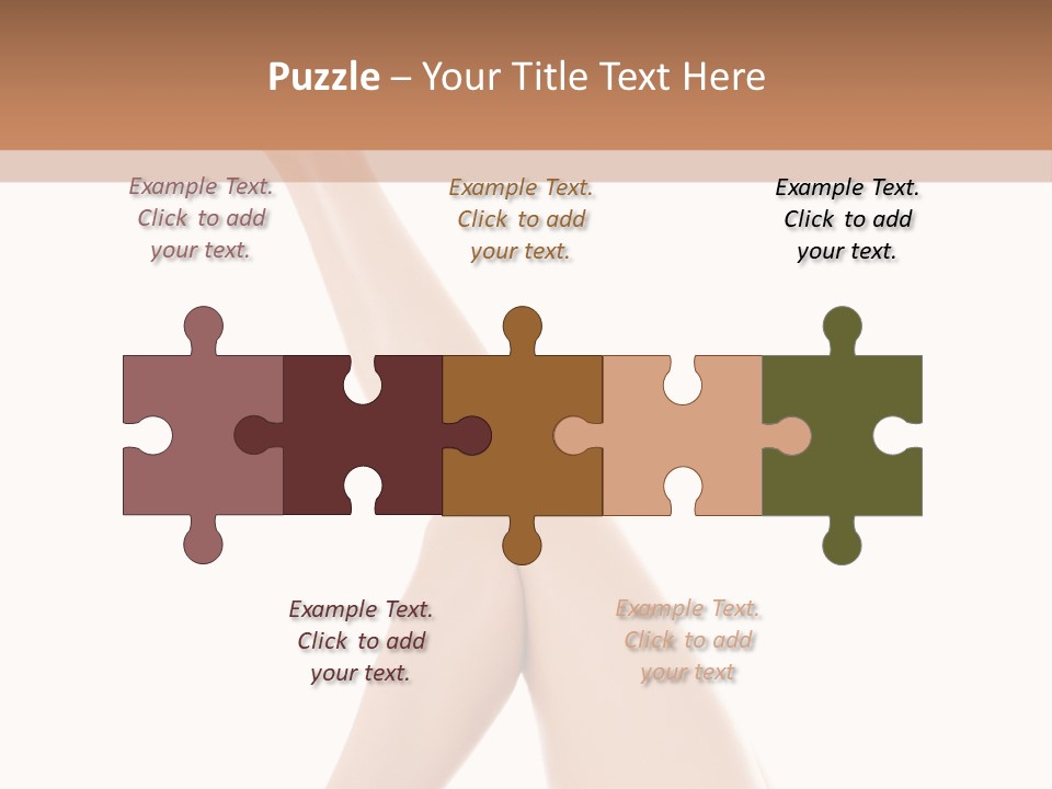 People Girl White PowerPoint Template