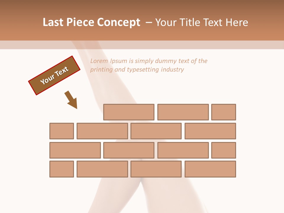 People Girl White PowerPoint Template