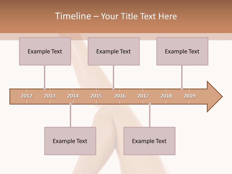 People Girl White PowerPoint Template