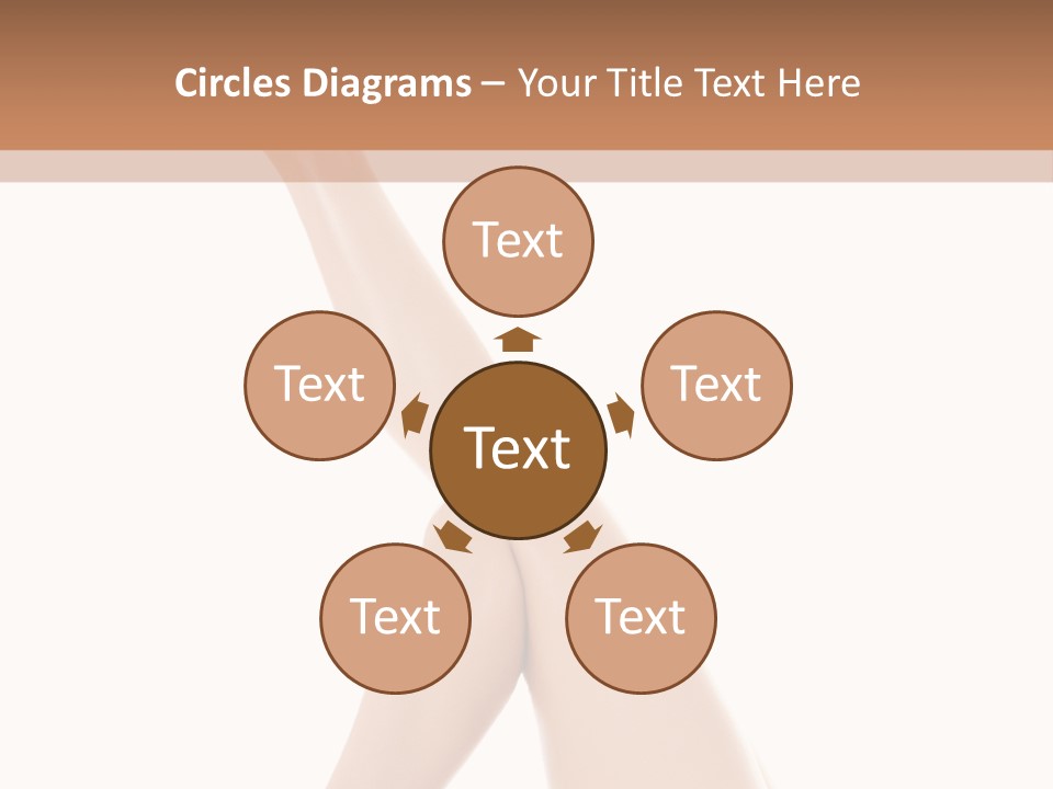 People Girl White PowerPoint Template