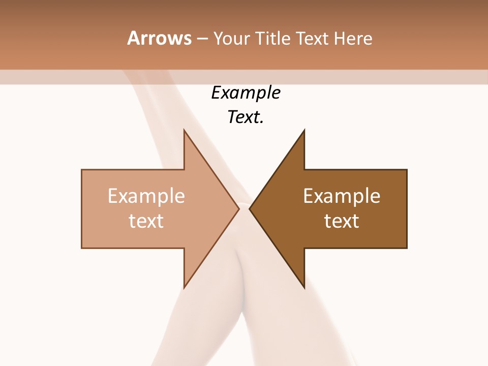 People Girl White PowerPoint Template