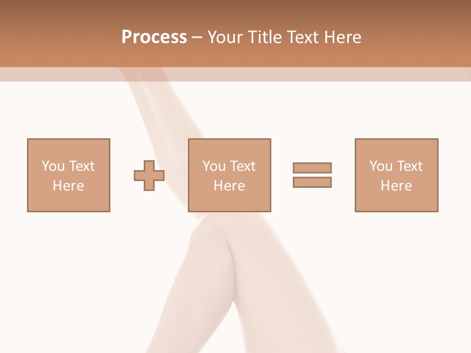 People Girl White PowerPoint Template