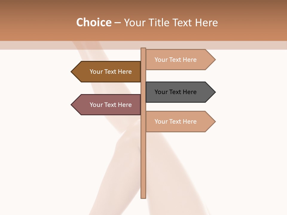 People Girl White PowerPoint Template