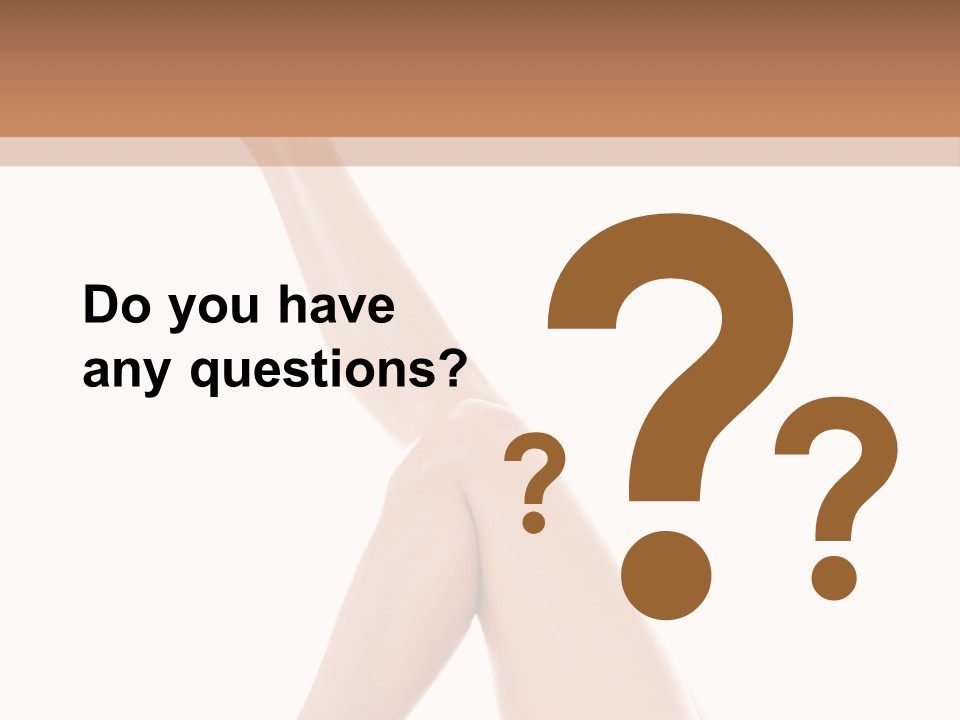 People Girl White PowerPoint Template