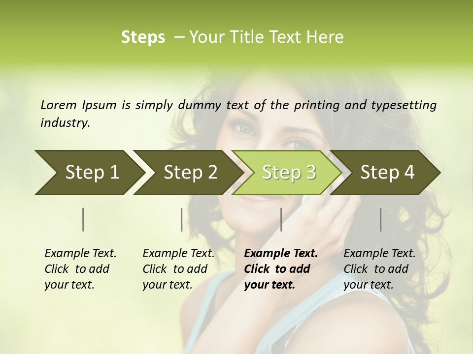 Teenager Commerce Communication PowerPoint Template
