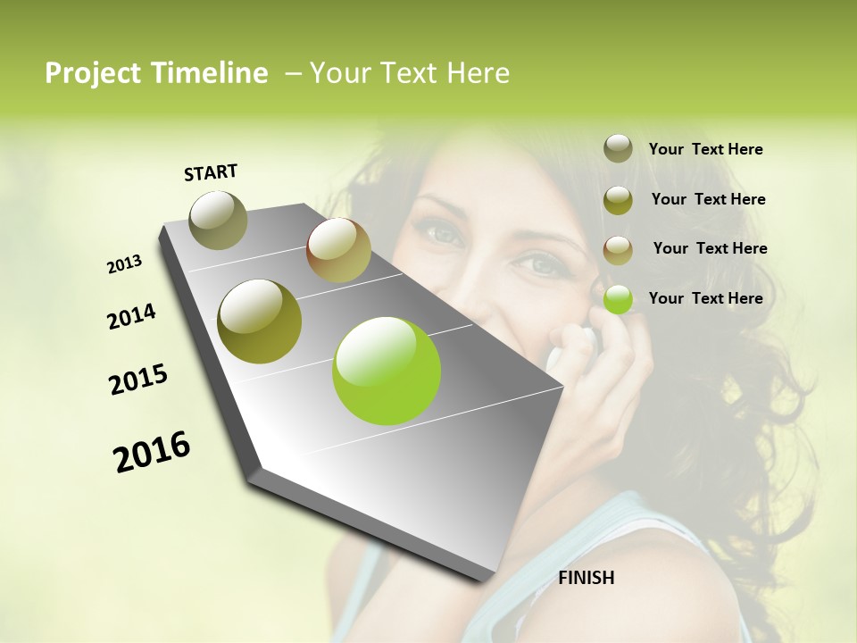 Teenager Commerce Communication PowerPoint Template
