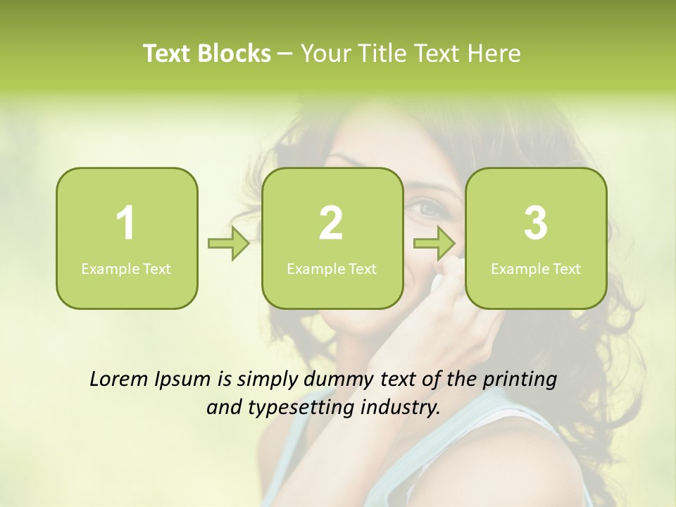 Teenager Commerce Communication PowerPoint Template