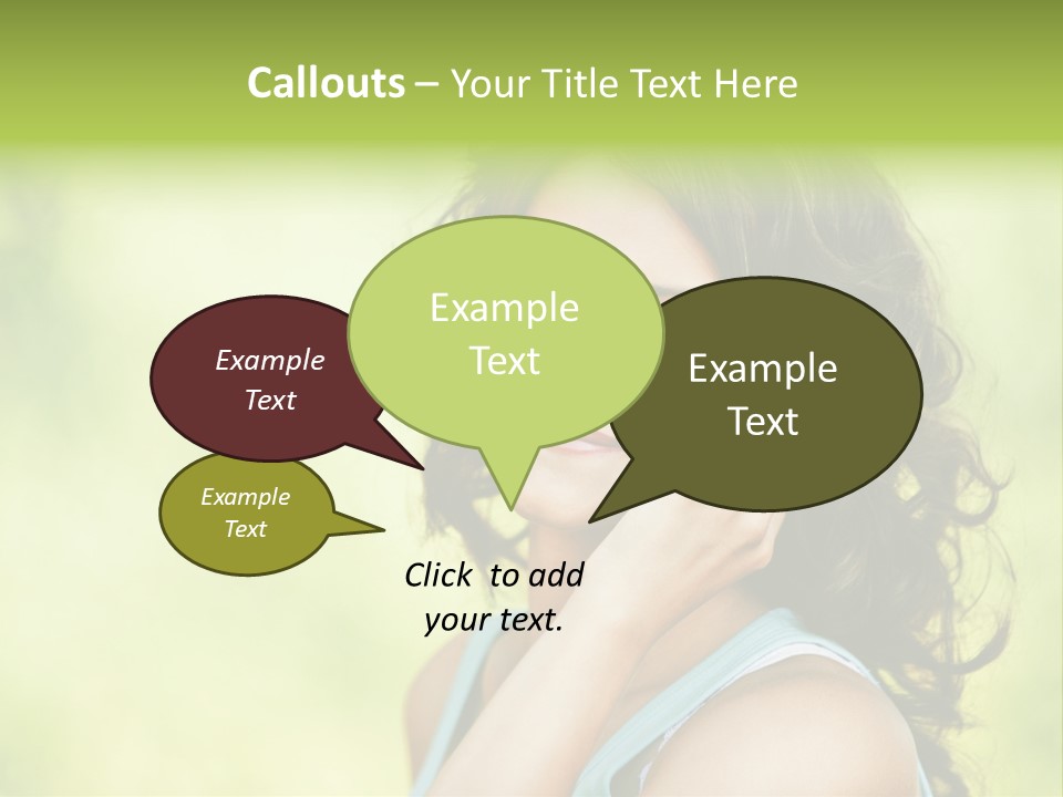 Teenager Commerce Communication PowerPoint Template