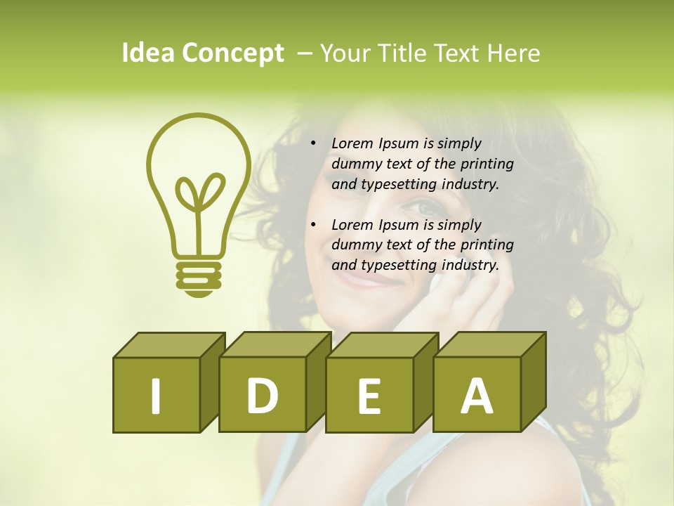 Teenager Commerce Communication PowerPoint Template