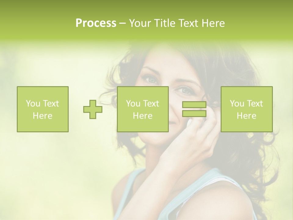 Teenager Commerce Communication PowerPoint Template