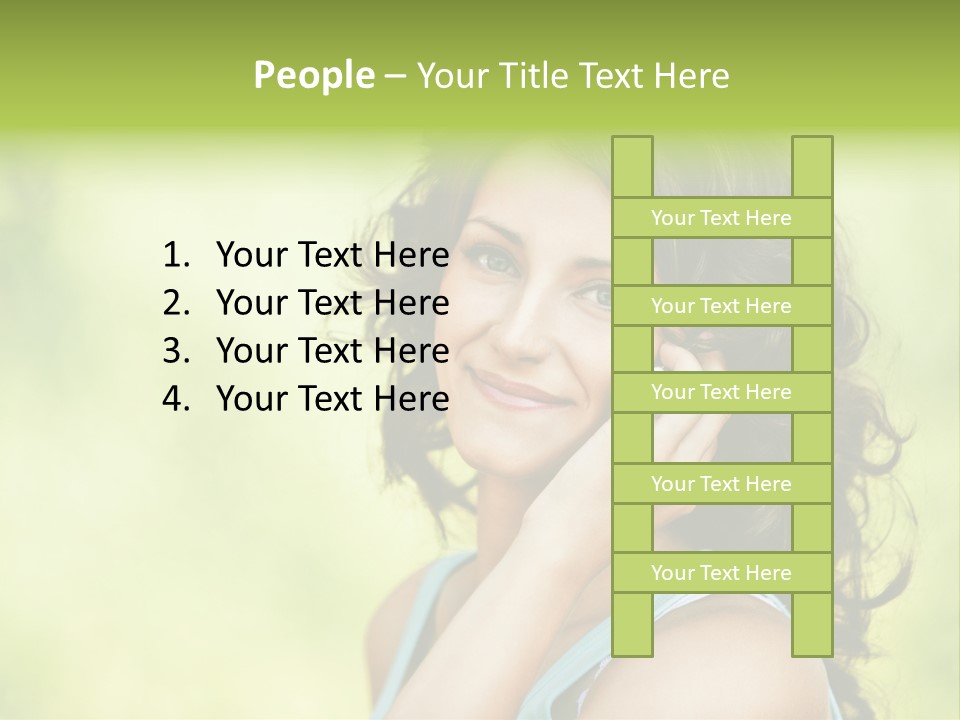 Teenager Commerce Communication PowerPoint Template