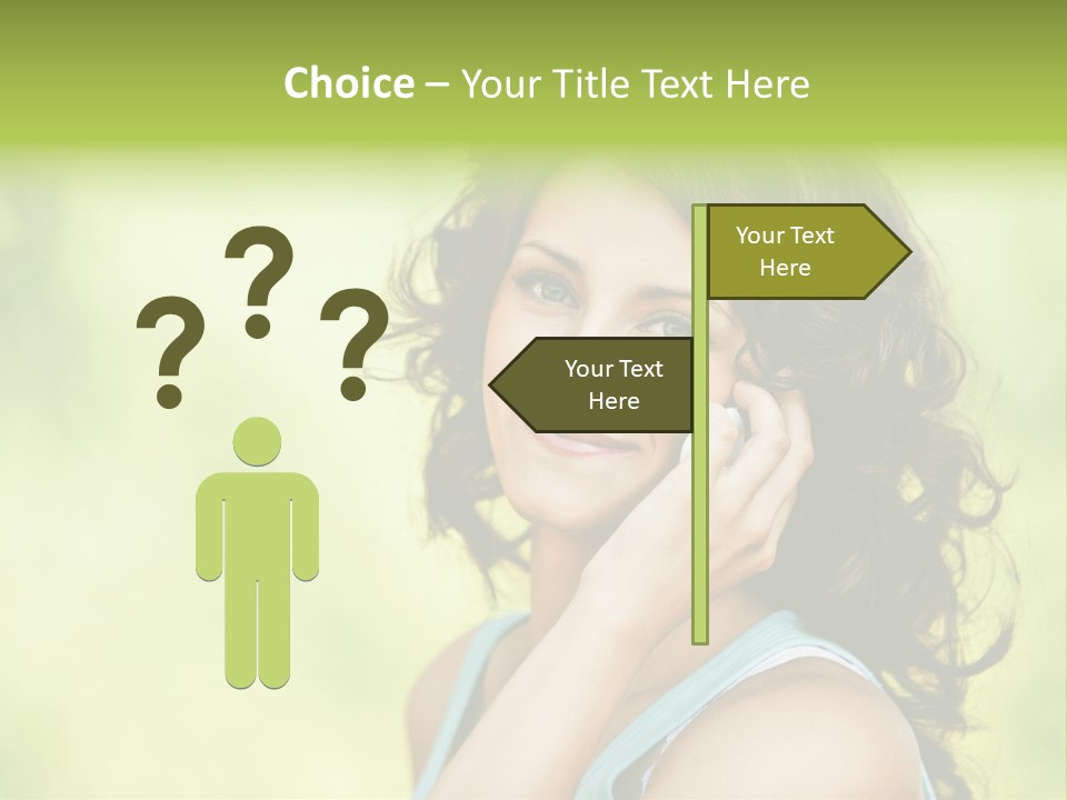 Teenager Commerce Communication PowerPoint Template