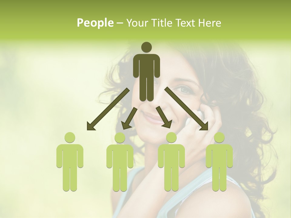 Teenager Commerce Communication PowerPoint Template