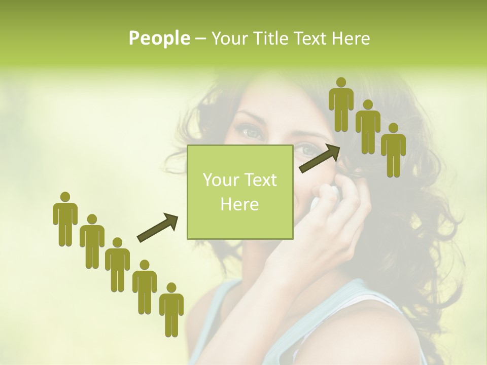 Teenager Commerce Communication PowerPoint Template