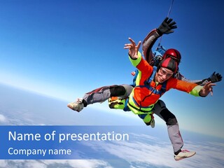 Air Responsibility Fall PowerPoint Template