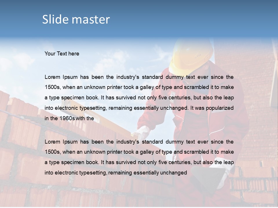 Stone Occupation Process PowerPoint Template