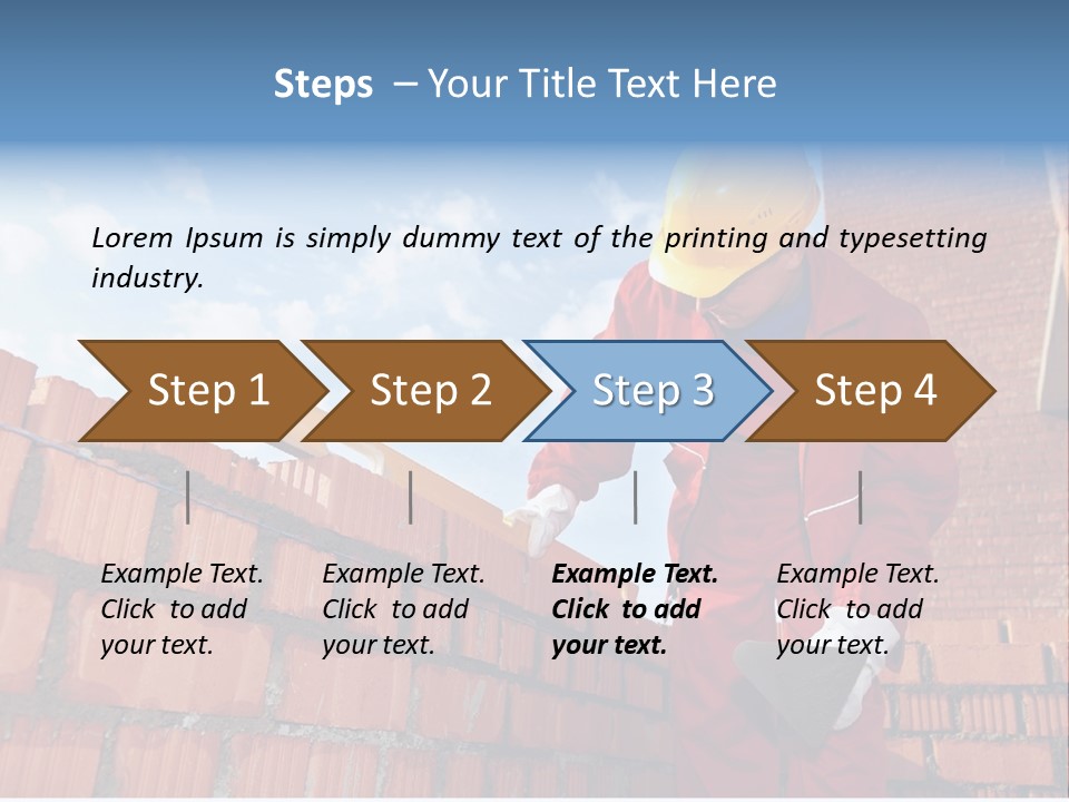 Stone Occupation Process PowerPoint Template