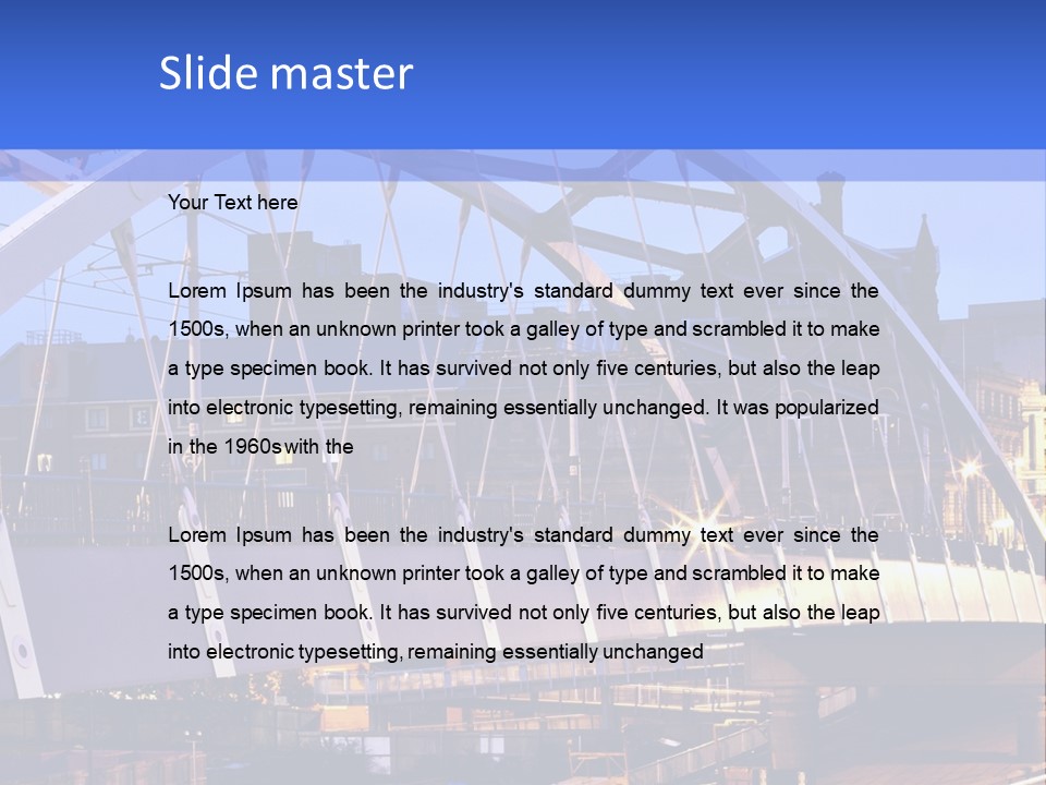 Suit Boss Defender PowerPoint Template