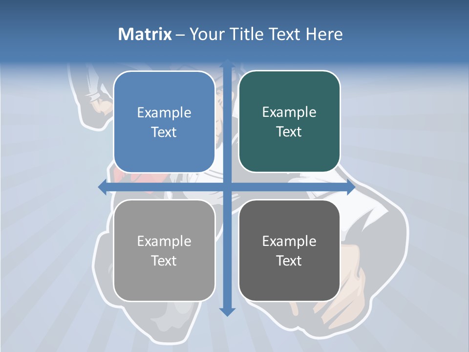 Suit Boss Defender PowerPoint Template