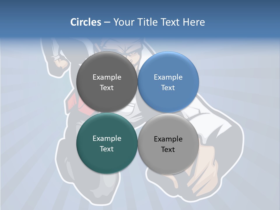 Suit Boss Defender PowerPoint Template