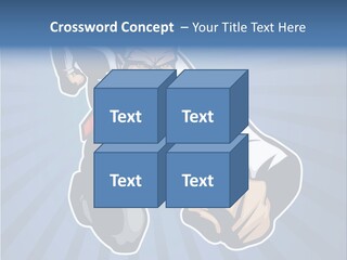 Suit Boss Defender PowerPoint Template