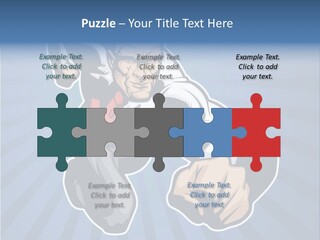 Suit Boss Defender PowerPoint Template