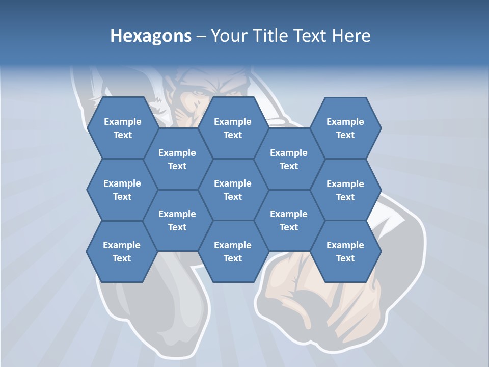 Suit Boss Defender PowerPoint Template