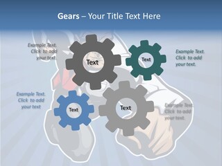 Suit Boss Defender PowerPoint Template