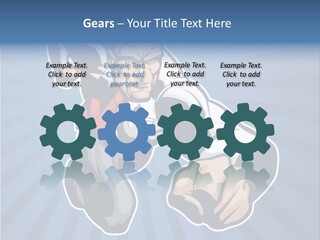 Suit Boss Defender PowerPoint Template