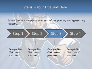 Suit Boss Defender PowerPoint Template