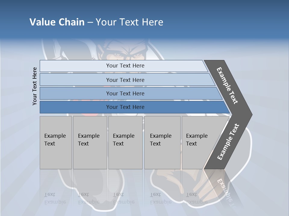 Suit Boss Defender PowerPoint Template