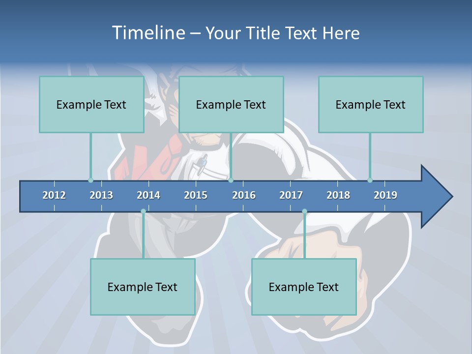 Suit Boss Defender PowerPoint Template