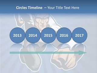 Suit Boss Defender PowerPoint Template